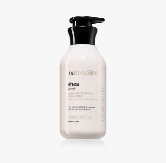 Crème karité hydratante pour le corps 400ml nativa spa by: Oboticario